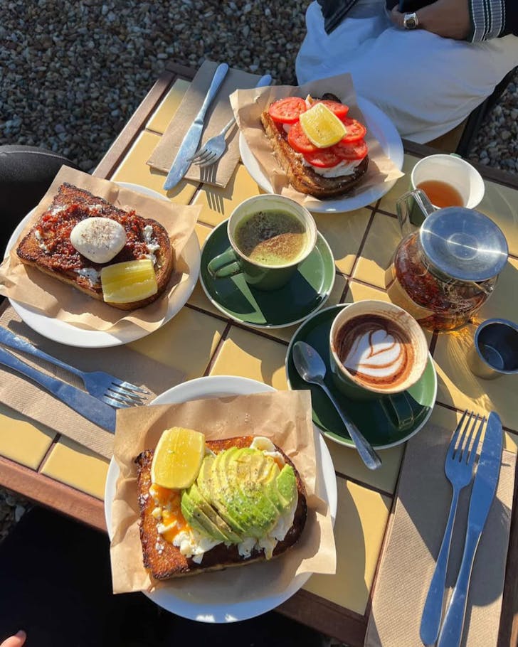 Happy Days menu Byron Bay