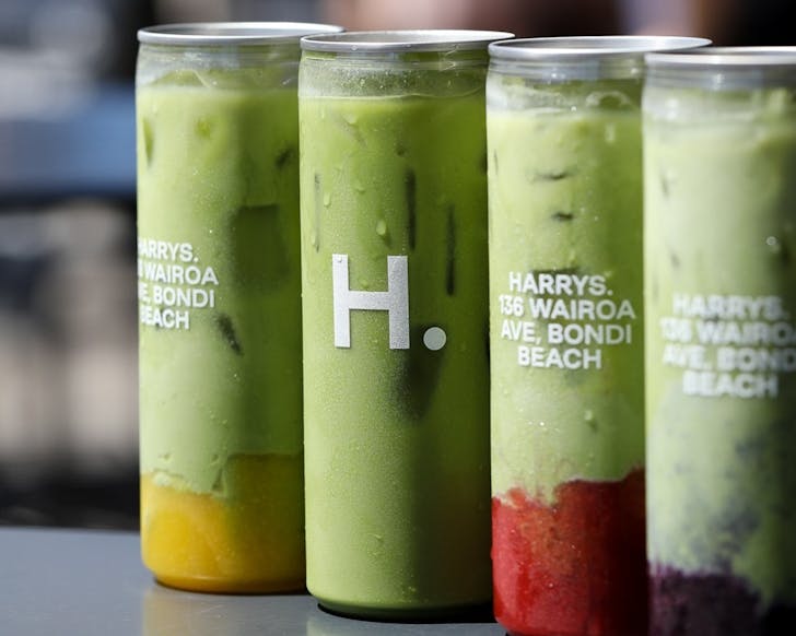 canned matcha at harrys bondi cafe one of the best breakfast and brunch spots in sydney 