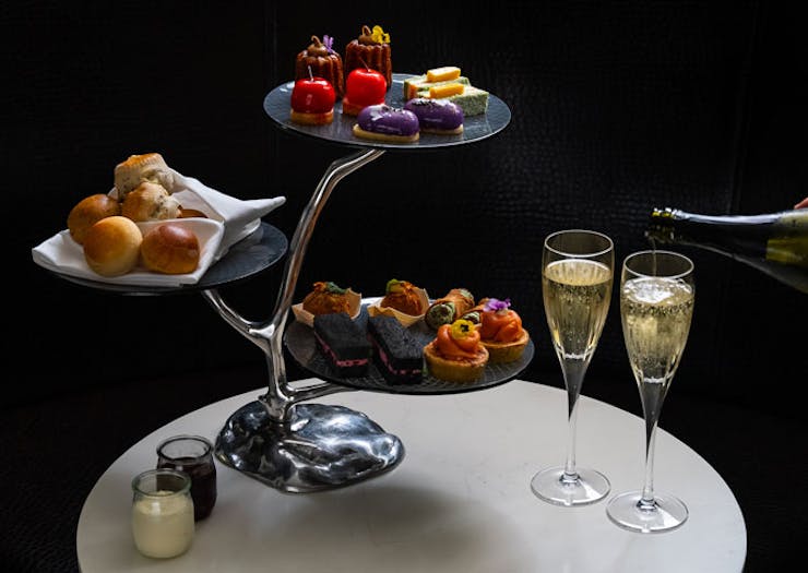 A high tea from the Sheraton Grand Hotel in Sydney