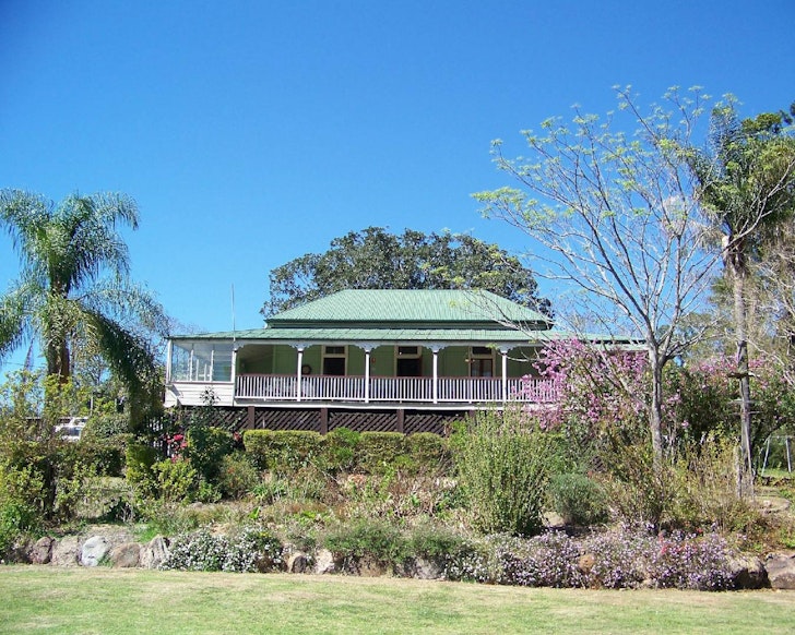 An exterior view of the property at Cedar Glen Farmstay one of the best farm stays near Brisbane