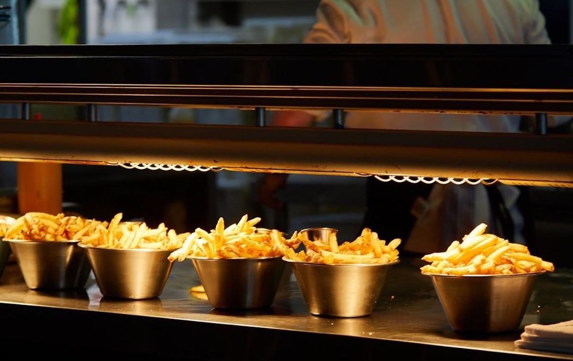 Hot chips on the pass at Little Creatures