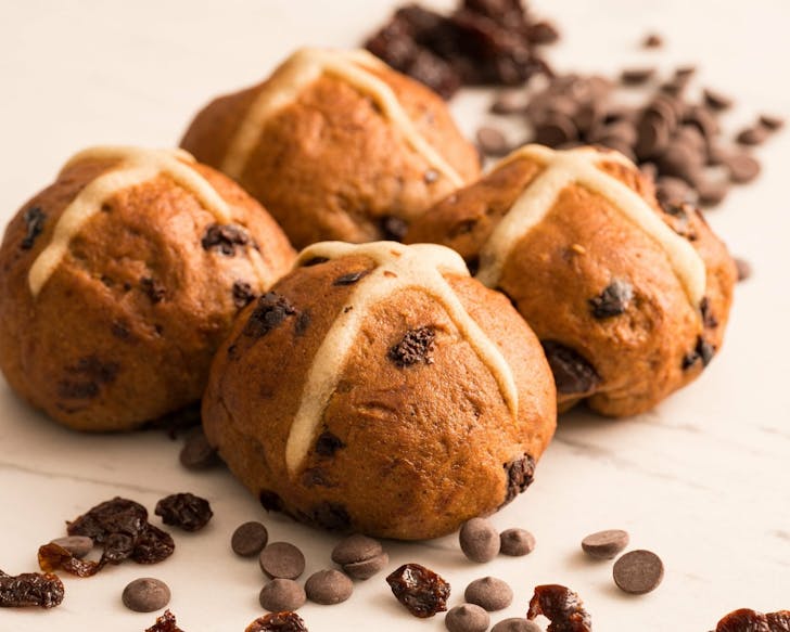 hot cross buns sydney vegan gluten free wholegreen bakery