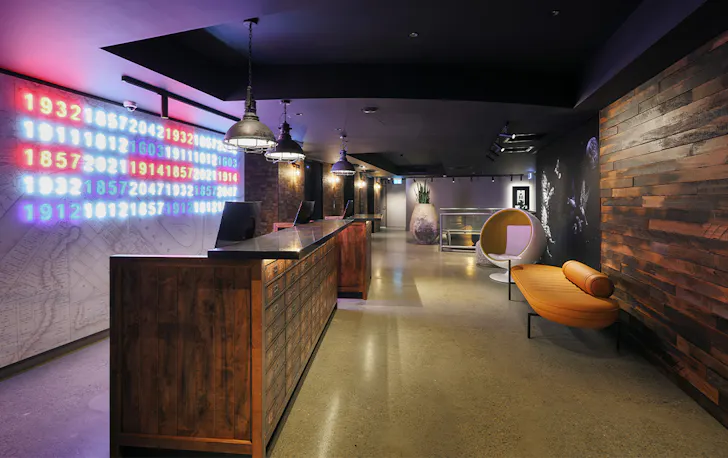 lobby of hotel indigo