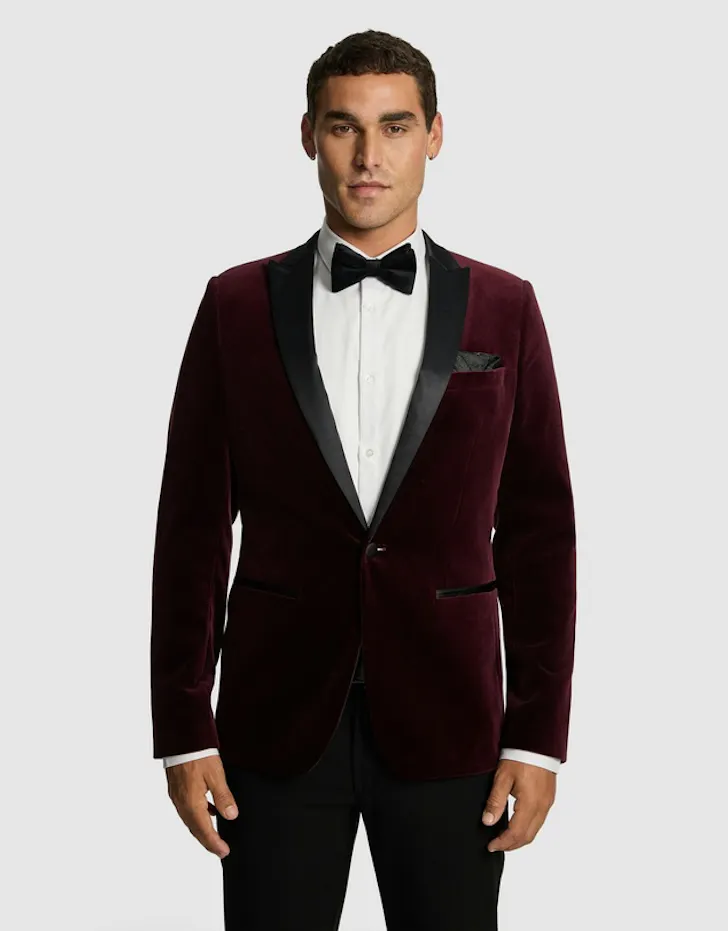 Velvet blazer