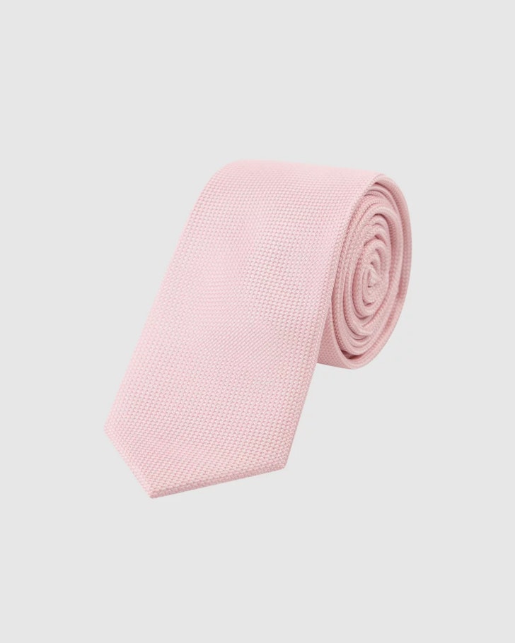 Pink tie