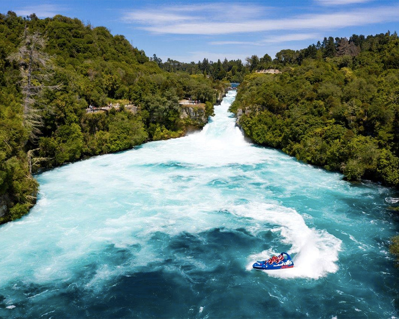 Hukafalls Jet at Huka Falls