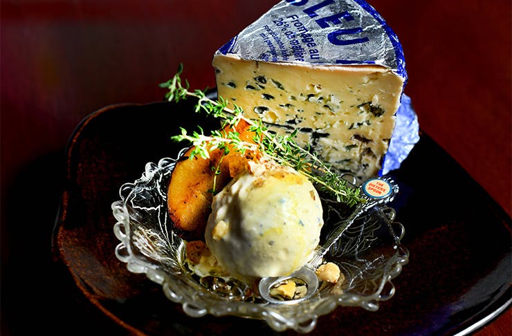 blue cheese ice cream
