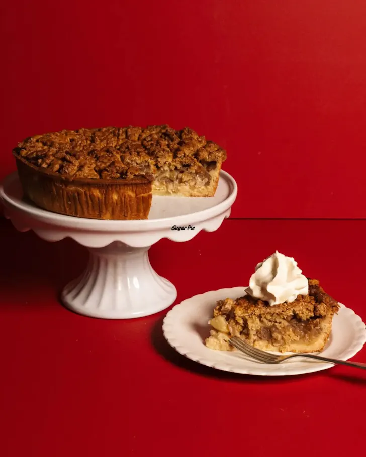 Humble Bakery apple custard pie