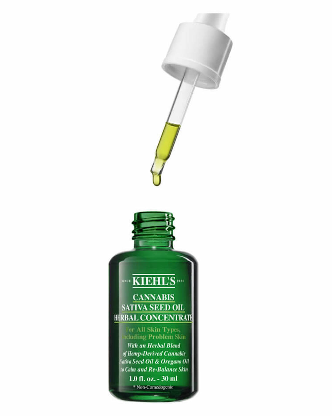Kiehl's cannabis sativa seed oil for acne prone skin