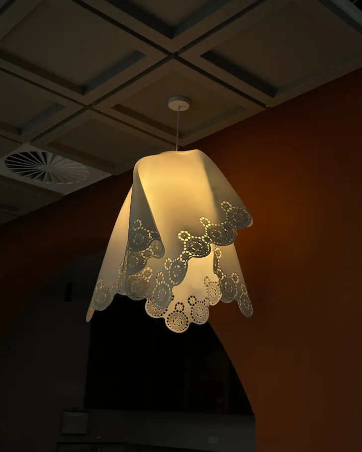 Ian Tran signage lampshade design for Sit Marrickville