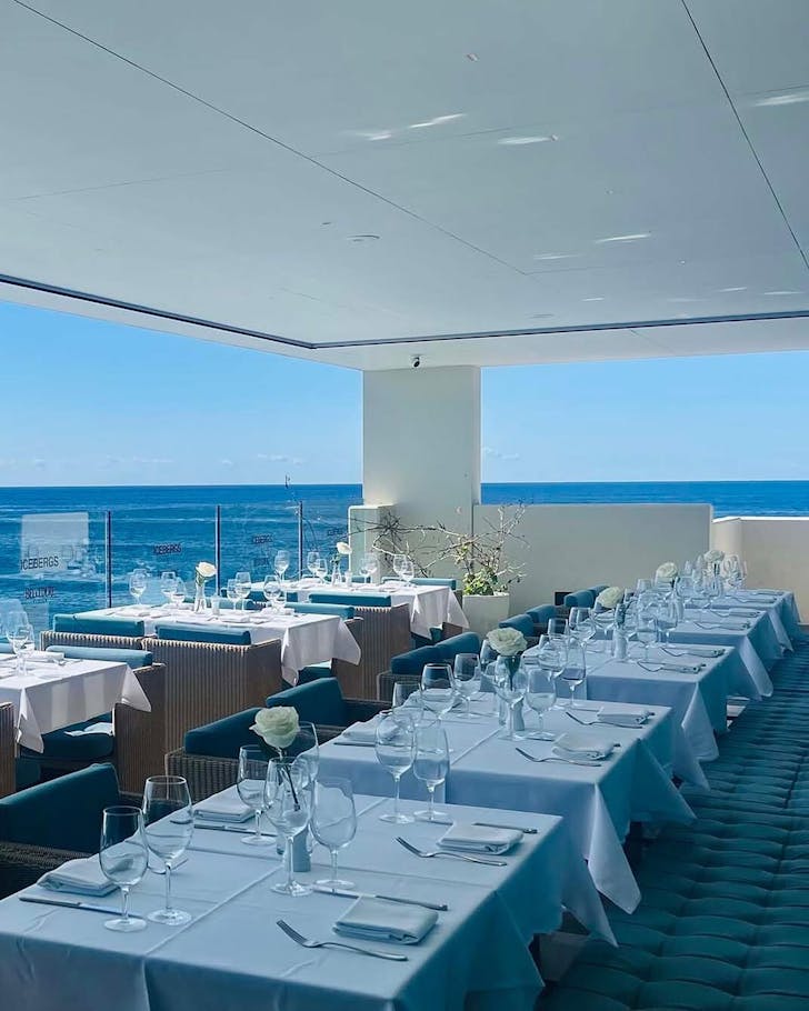icebergs dining room and bar bondi best christmas party venues sydney