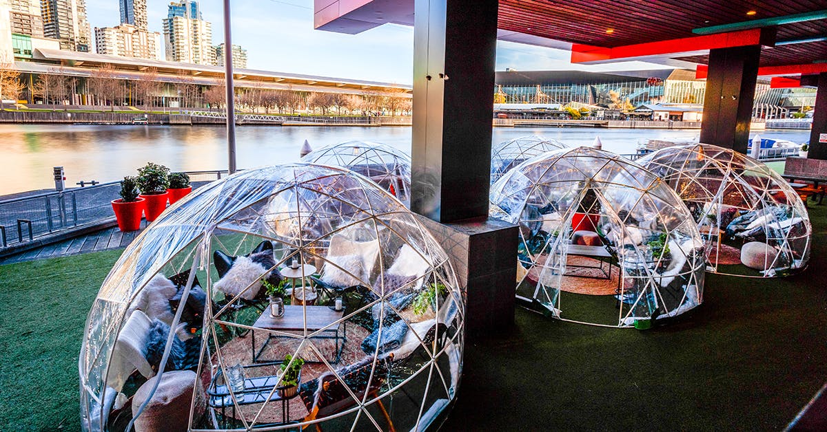 Wharf Hotel Winter Igloos URBAN LIST MELBOURNE