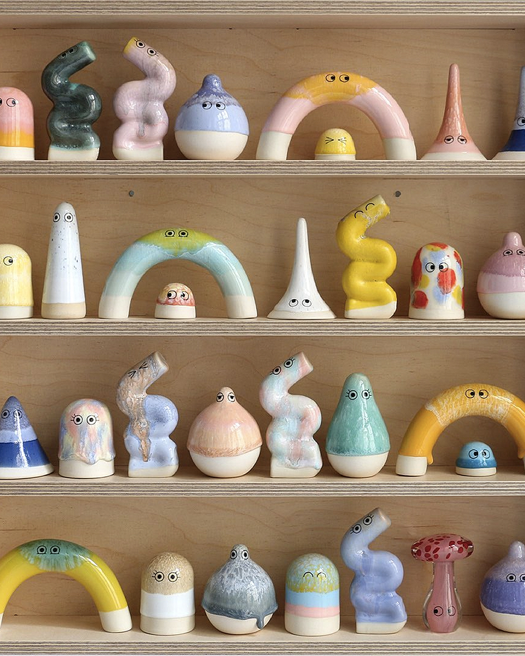 Ceramic figures from Iko Iko