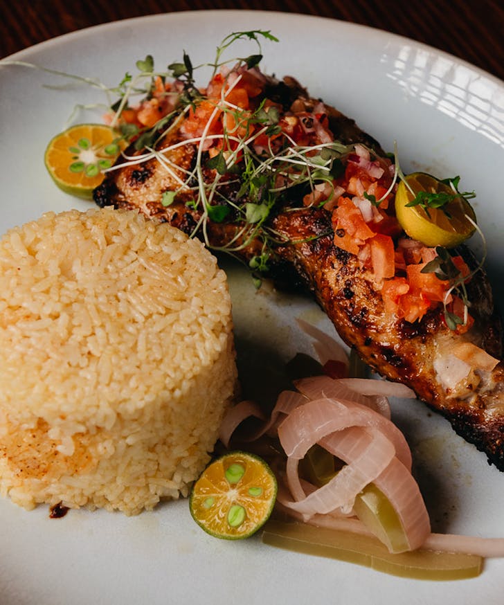 BBQ Chicken at Lola's Filipino Diner
