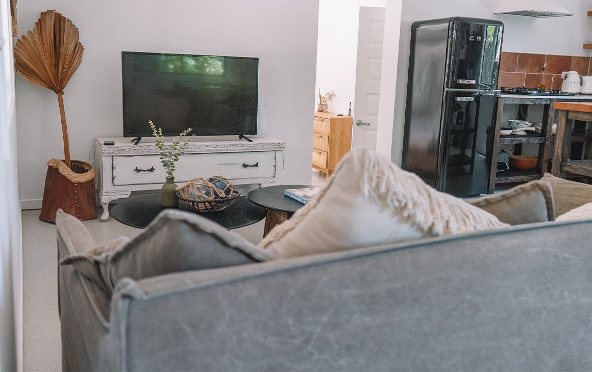 a stylish lounge room