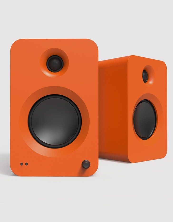 iWorld Kanto REN 200W Powered Bookshelf Speakers with HDMI ARC, USB-C, and Bluetooth 5.3