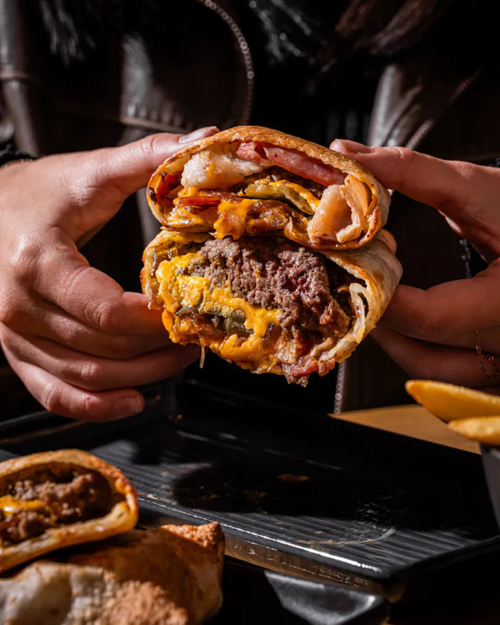 Kafe Kooks Roti burger