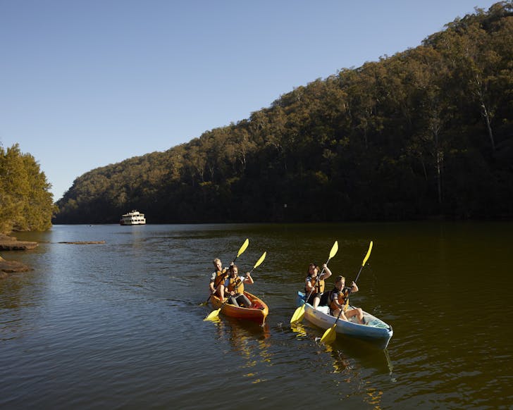 kayaking sydney nepean river penrith