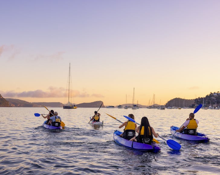 kayaking sydney pittwater palm beach