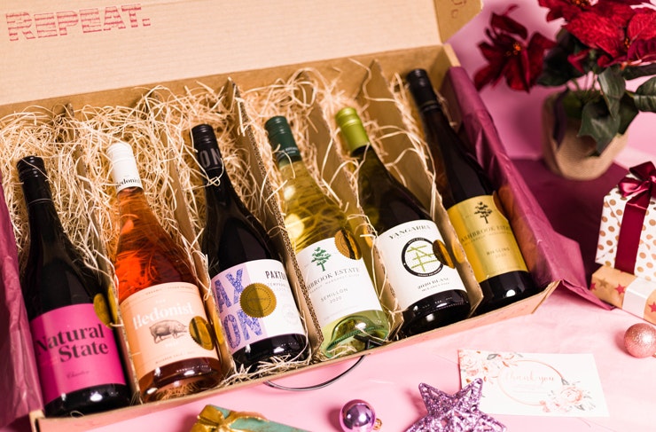 A six pack box of organic wines from The Only Keto Wine Co