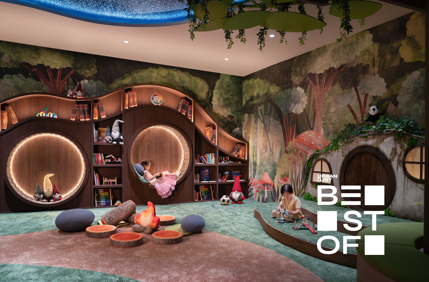 Gnomey Hollows Playroom at PARKROYAL COLLECTION Marina Bay