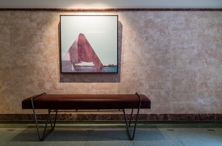 Art work on display at Kimpton Margot Sydney