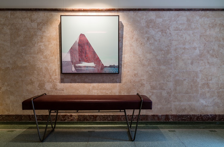 Art work on display at Kimpton Margot Sydney