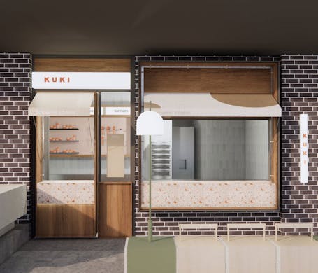 The front facade of Kuki in Sydney