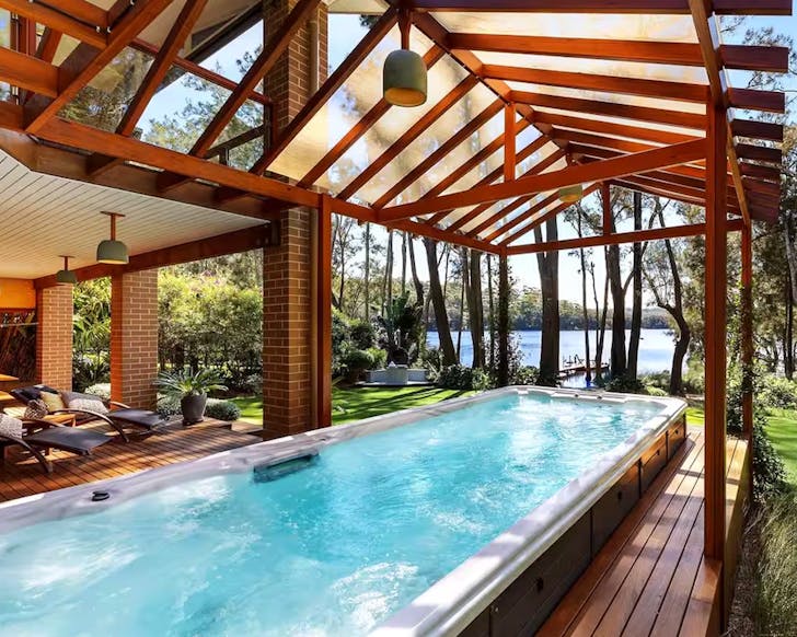 lake house avoca beach airbnb near sydney hot tub nsw accommodation