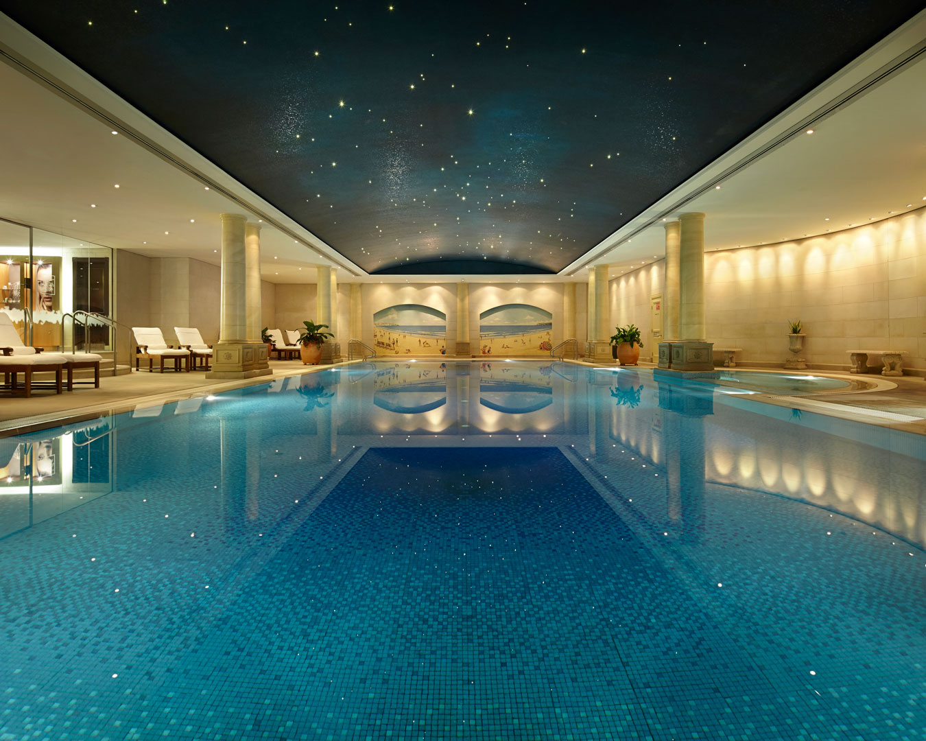 The pool at the Langham Sydney, one of the best hotels in Sydney