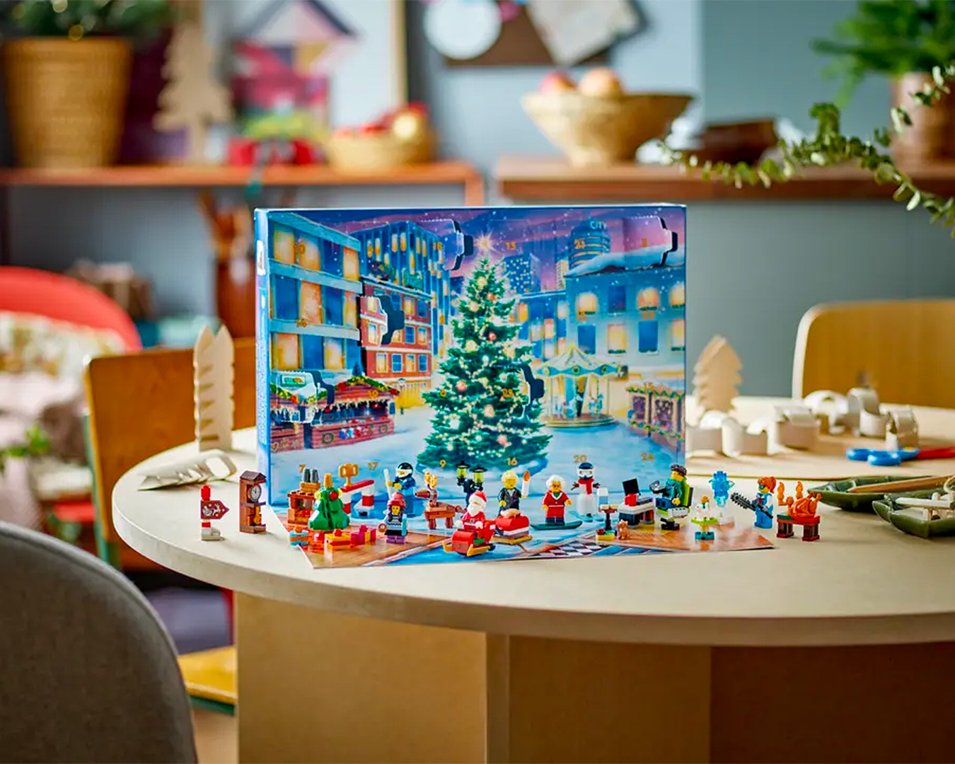 A LEGO advent calendar, one of the best advent calendars in New Zealand.
