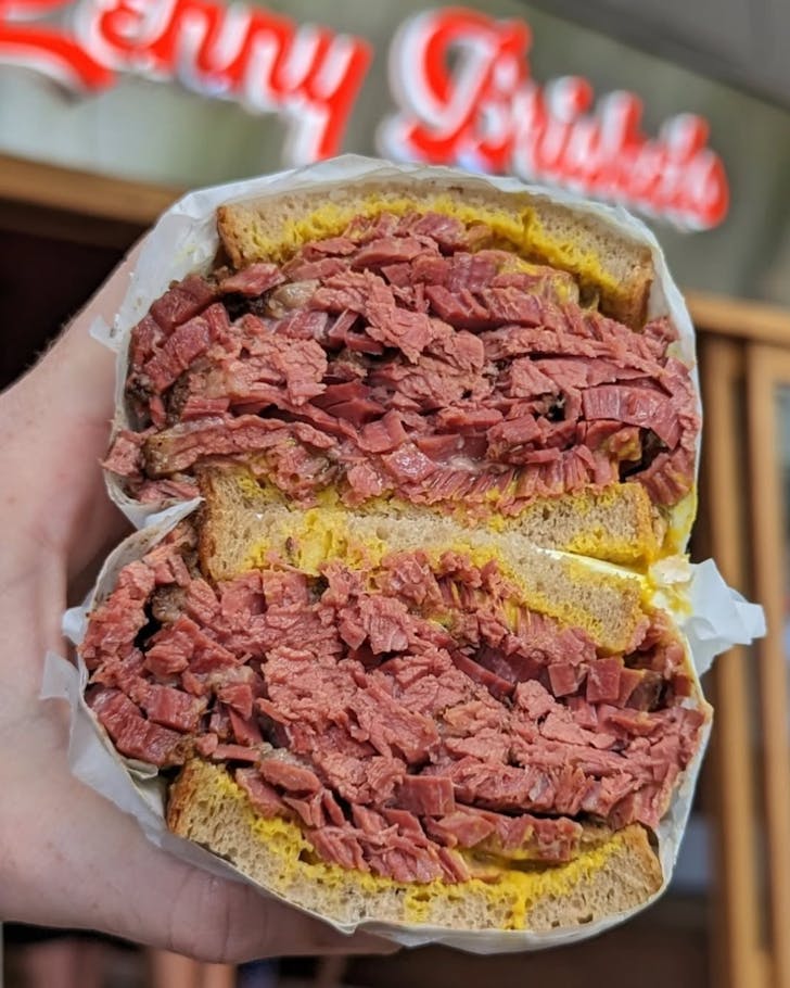 Lenny's briskets best sandwich shops in Sydney pastrami sandwich