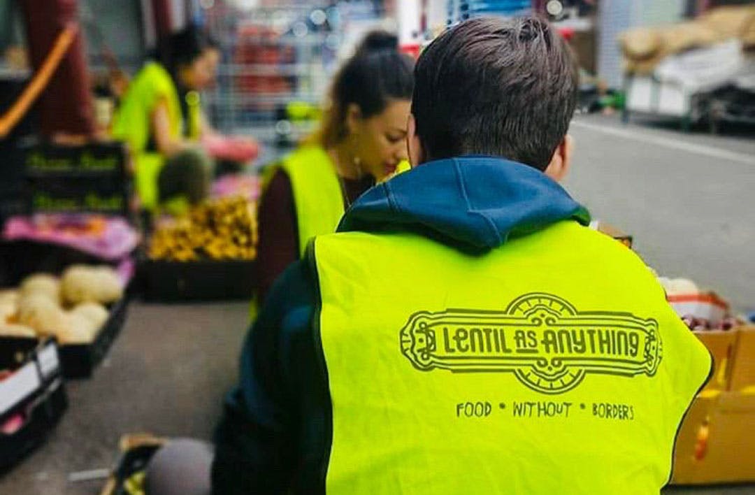 Lentil As Anything volunteers pack food for vulnerable Australians.
