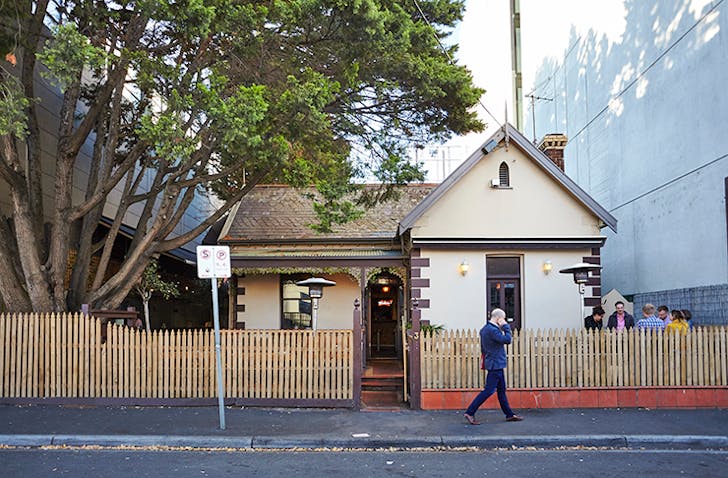 The exterior of Leonard's House of Love on a sunny afternoon.