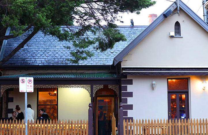 An old cottage converted into a bar in South Yarra, where you'll find one of Melbourne's best beer gardens. 