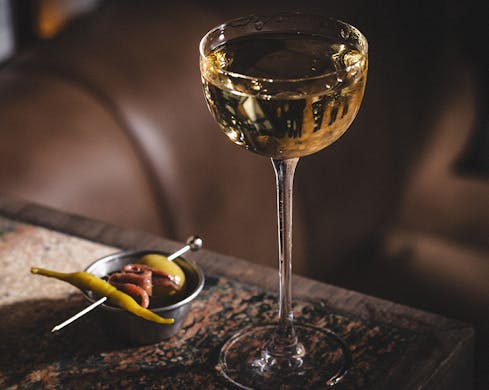 martini at letra house Sydney CBD restaurant bar love tilly group