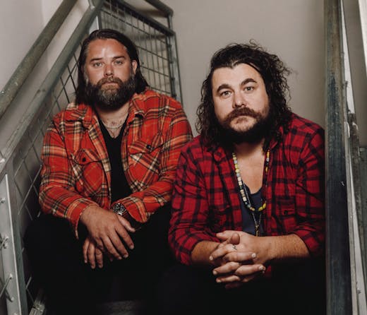 A portrait of Mary's founders Jake Smyth and Kenny Graham