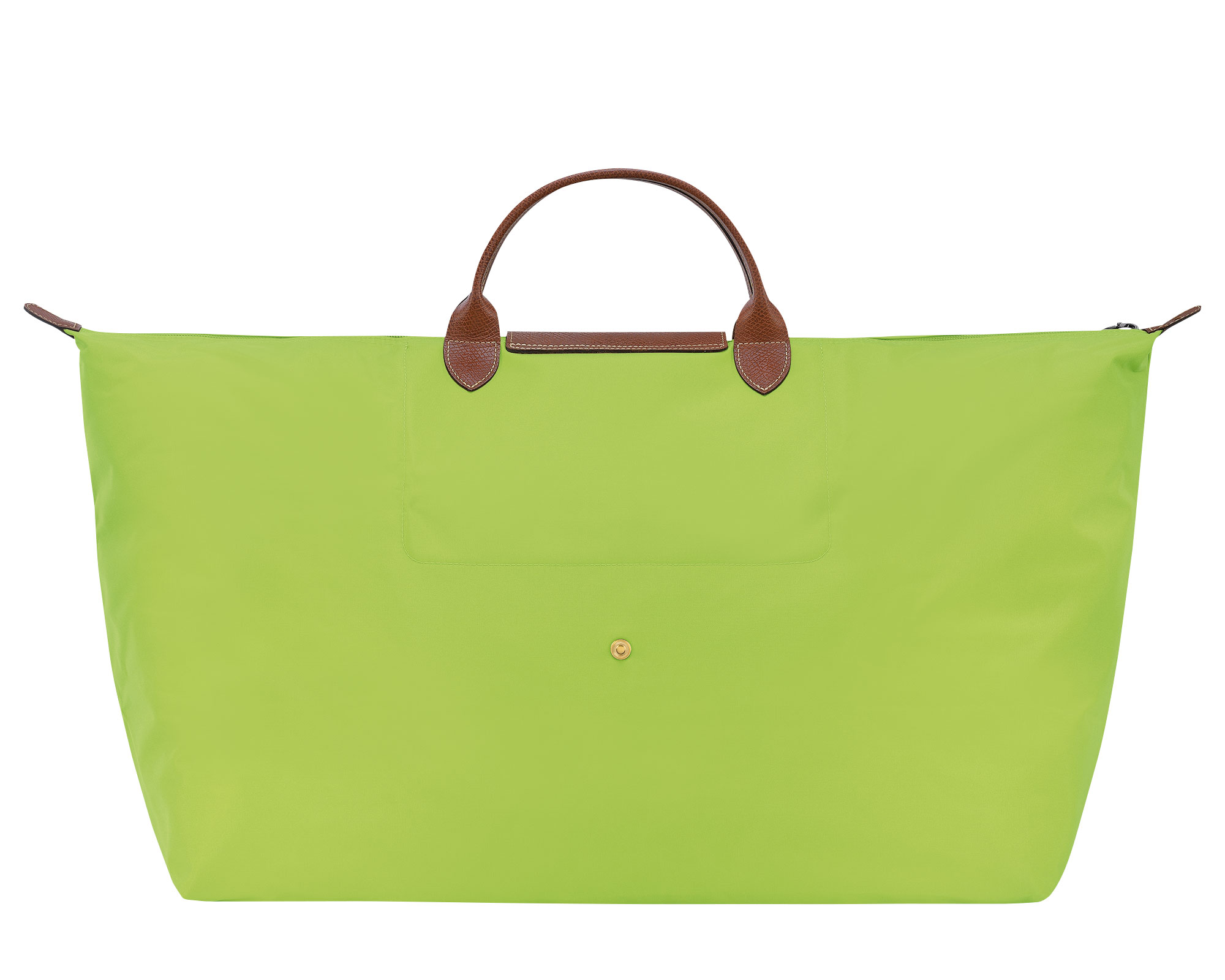 Longchamp Pouch With Handle Le Pliage Original In Green Light