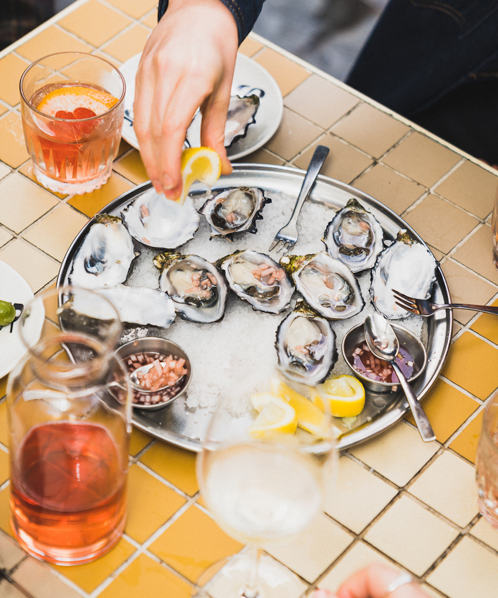 Oysters at Si Paradiso