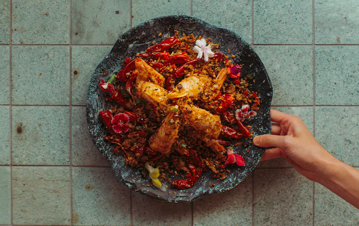 a rice dish 