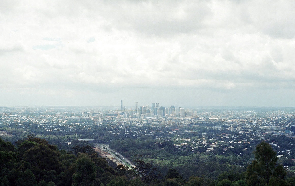 a view over brisbane from mt coottha
