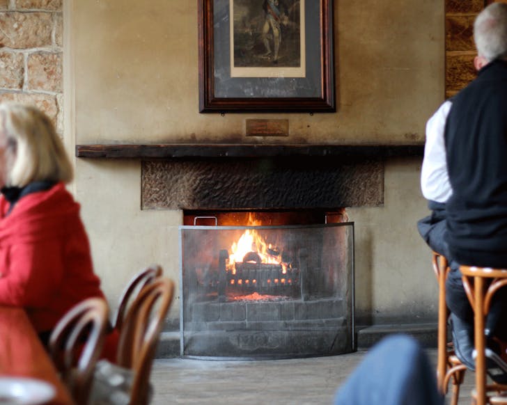 Lord Nelson Brewery fire place