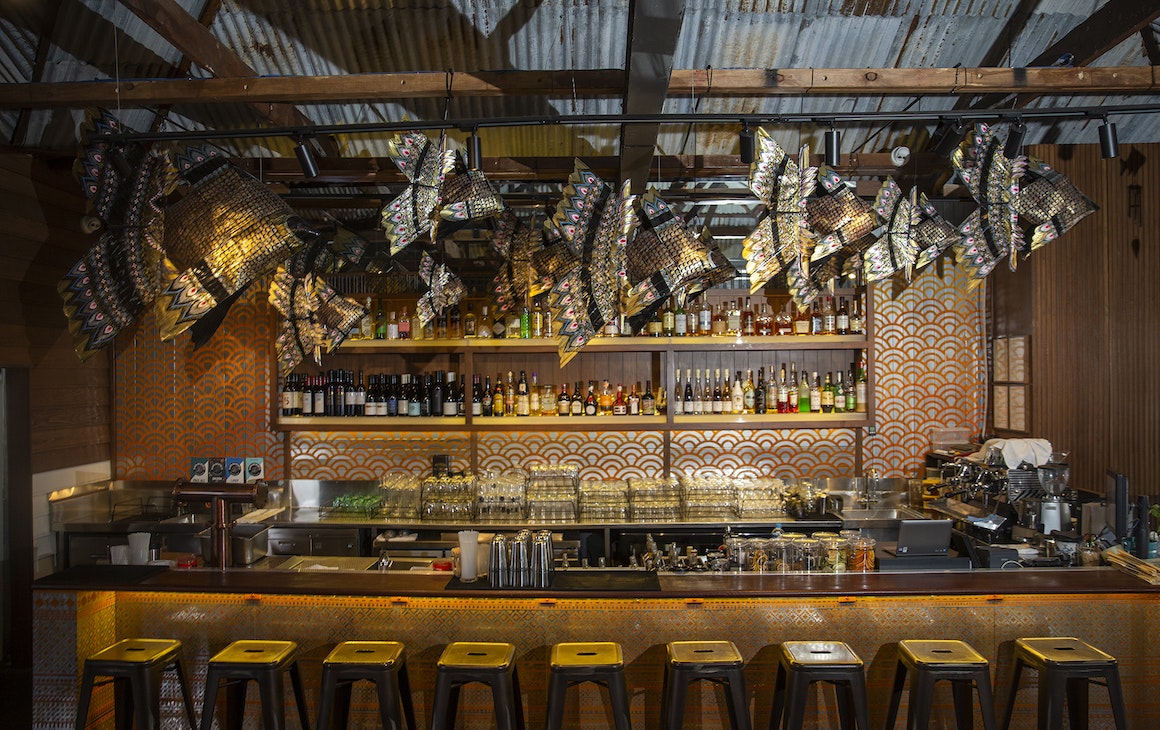 Thai themed bar at Louder Louder