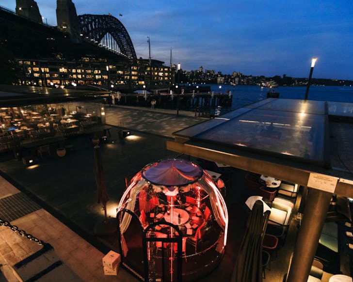 chateau tanunda x luna lu dining dome sydney