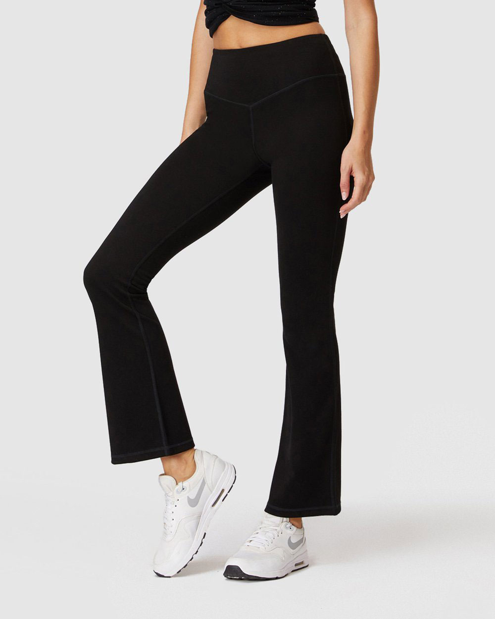 Carbon38 Ona Kick Flare Pants, TikTokers Officially Brought Back Flared  Yoga Pants — and We Couldn't Be Happier