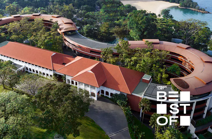 The Capella Hotel on Sentosa island, one of the best luxury hotels in Singapore 