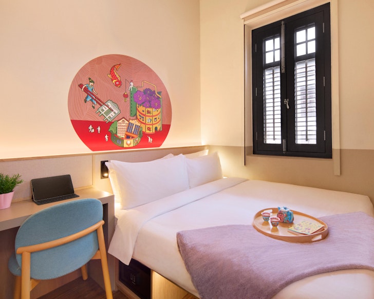lyf Chinatown Singapore Nano Queen Plus Room