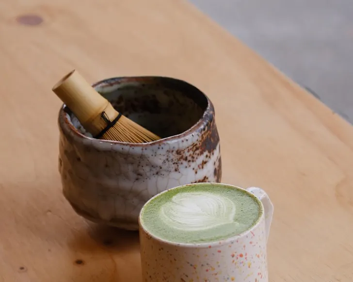 surry hills cafe maido matcha latte