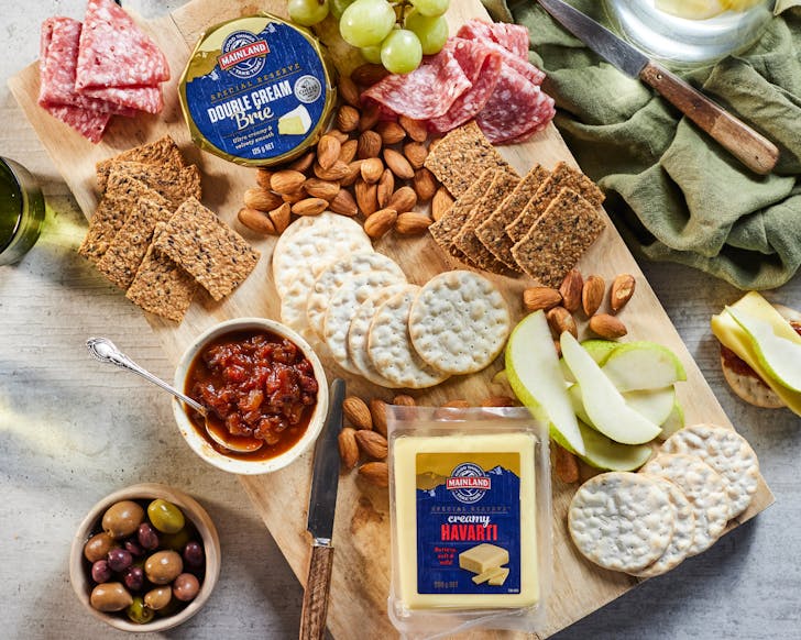 Image of food on platter