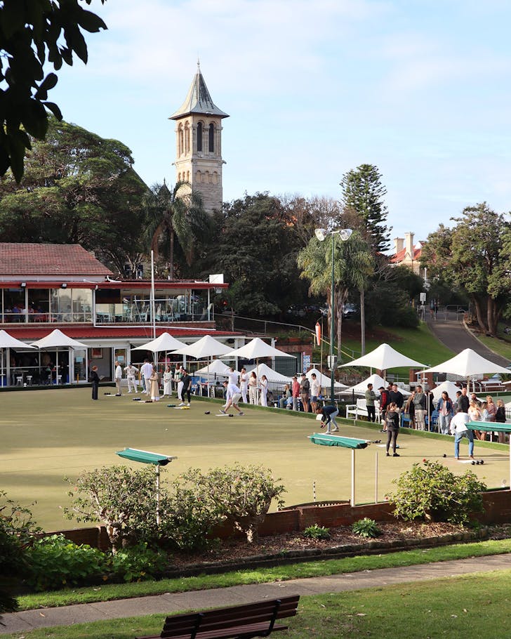 rock n bowl manly bowling club sydney lawn bowls